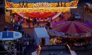 Fairground aerial photos