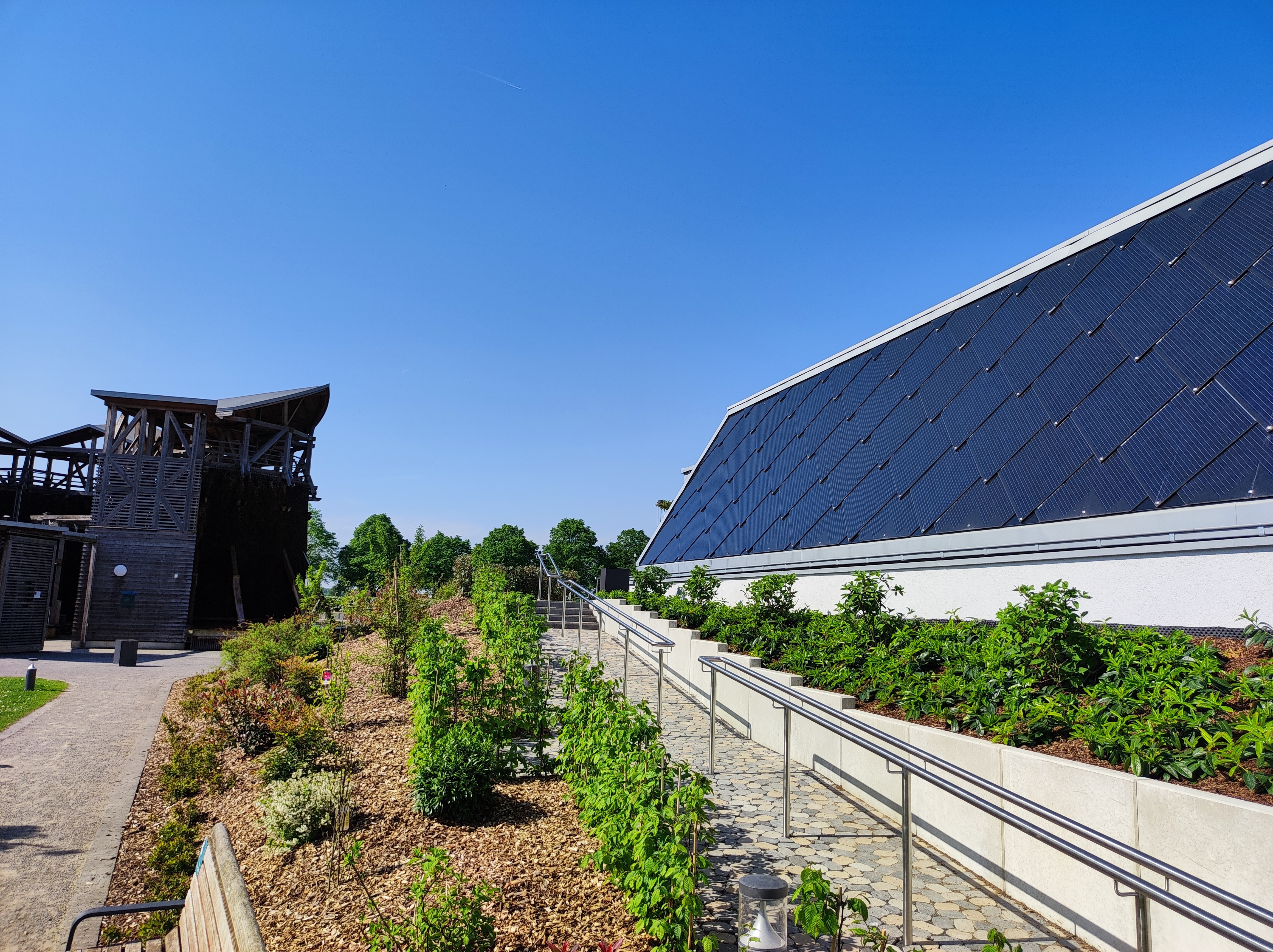 Частковий вид на інгаляторій та Градіверк у Кевелаєрі.