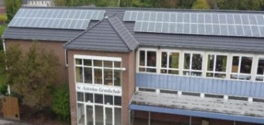 Photovoltaikanlage auf der Grundschule St. Antonius