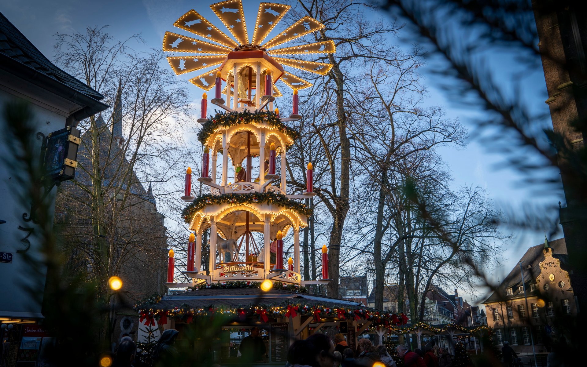 Getränkestand Kevelaerer Krippenmarkt