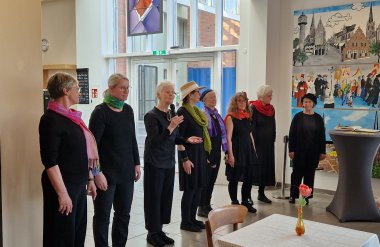 Weltfrauentag März 2024 - Tanzgruppe im Niederrheinischen Museum Weltfrauentag März 2024 - Tanzgruppe im Niederrheinischen Museum