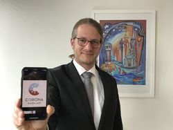 Bürgermeister nutzt Corona-Warn-App
