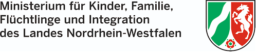 Logo des Ministeriums für Kinder, Familie, Flüchtlinge und Integration NRW