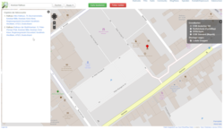 Kartenansicht von Kevelaer mit OpenStreetmap