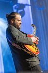 Gitarrist Levin Ripkens bei den Aufnahmen für den Marketing-Preis-Kevelaer 2020